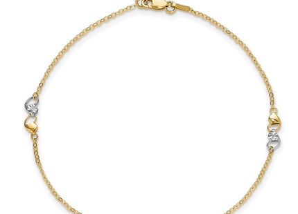 14k Two-tone Jewelry Style ANK339 - Classique Jewelry Inc.