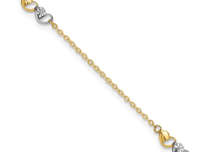 14k Two-tone Jewelry Style ANK339 - Classique Jewelry Inc.