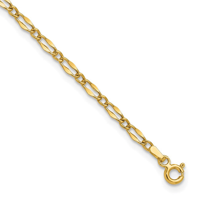 14k Yellow Gold Chains Style ANK344 - Classique Jewelry Inc.