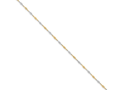 14k Two-tone Jewelry Style ANK347 - Classique Jewelry Inc.