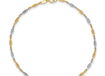 14k Two-tone Jewelry Style ANK347 - Classique Jewelry Inc.