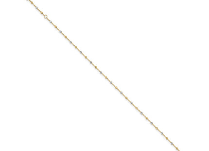 14k Two-tone Chains Style ANK349 - Classique Jewelry Inc.