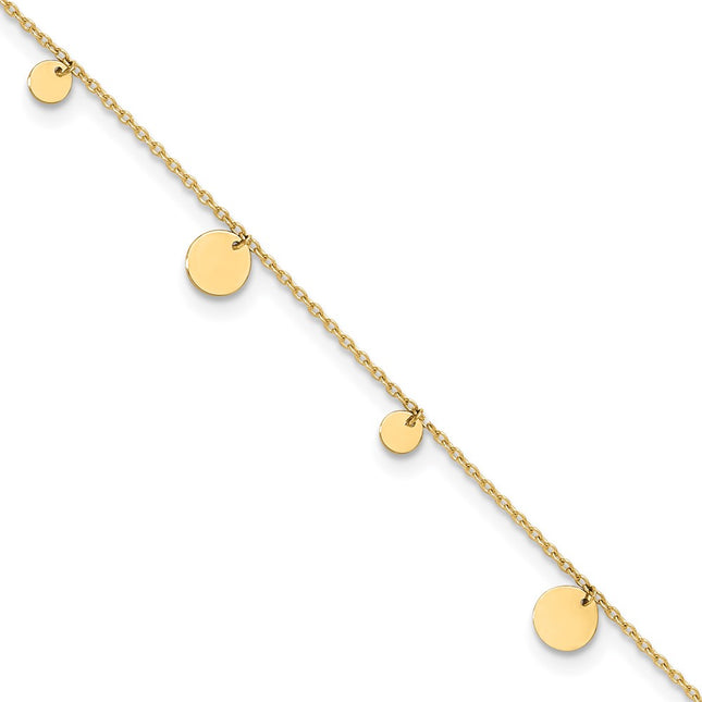 14k Yellow Gold Jewelry Style ANK350 - Classique Jewelry Inc.