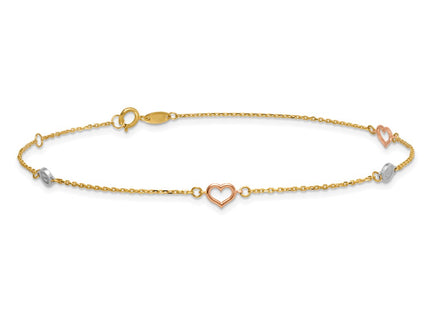 14k Tri-Color Jewelry Style ANK355 - Classique Jewelry Inc.
