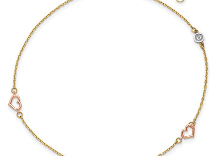 14k Tri-Color Jewelry Style ANK355 - Classique Jewelry Inc.