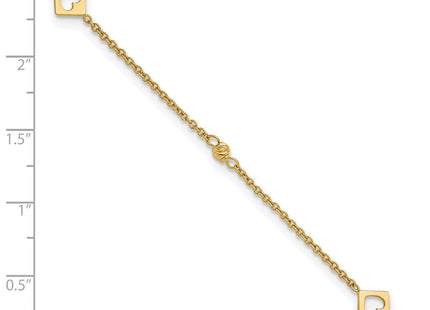 14k Yellow Gold Jewelry Style ANK356 - Classique Jewelry Inc.