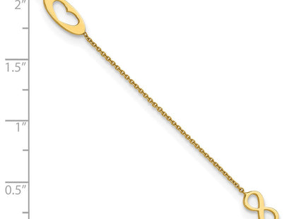 14k Yellow Gold Jewelry Style ANK357 - Classique Jewelry Inc.