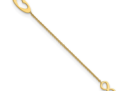 14k Yellow Gold Jewelry Style ANK357 - Classique Jewelry Inc.