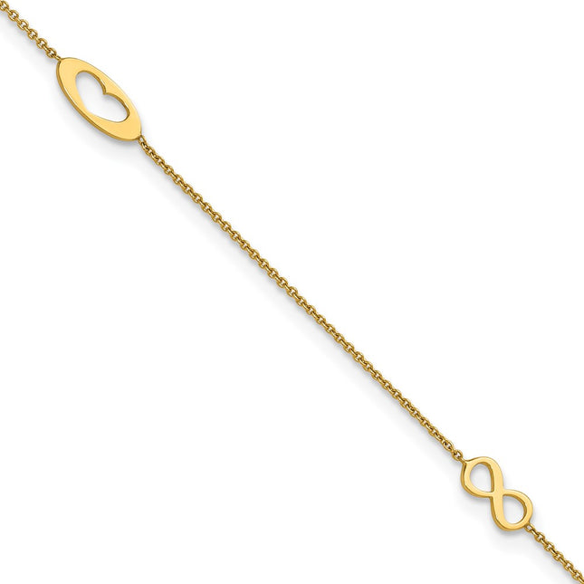 14k Yellow Gold Jewelry Style ANK357 - Classique Jewelry Inc.