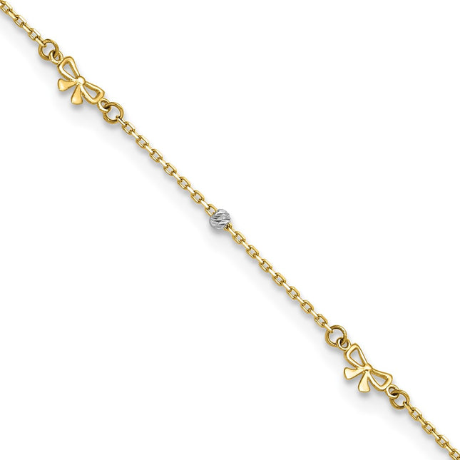 14k Two-tone Jewelry Style ANK359 - Classique Jewelry Inc.