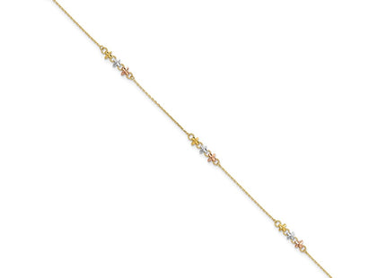 14k Two-tone Jewelry Style ANK361 - Classique Jewelry Inc.