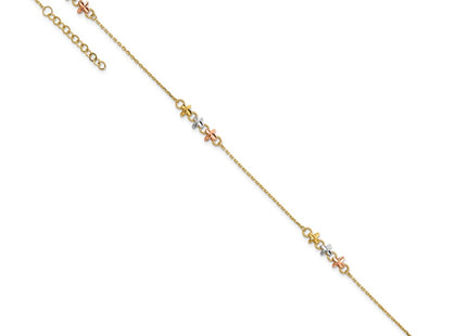 14k Two-tone Jewelry Style ANK361 - Classique Jewelry Inc.