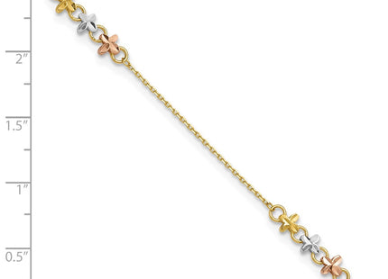 14k Two-tone Jewelry Style ANK361 - Classique Jewelry Inc.