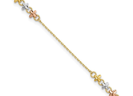 14k Two-tone Jewelry Style ANK361 - Classique Jewelry Inc.