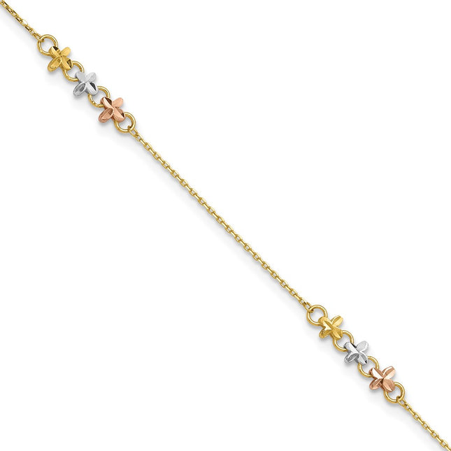 14k Two-tone Jewelry Style ANK361 - Classique Jewelry Inc.