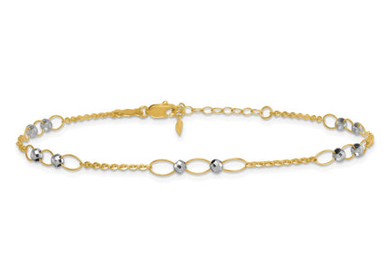 14k Two-tone Jewelry Style ANK362 - Classique Jewelry Inc.