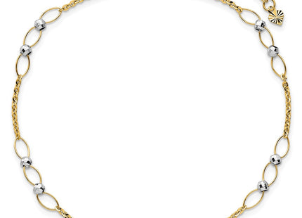 14k Two-tone Jewelry Style ANK362 - Classique Jewelry Inc.