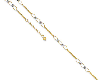 14k Two-tone Jewelry Style ANK362 - Classique Jewelry Inc.