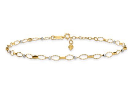 14k Two-tone Jewelry Style ANK363 - Classique Jewelry Inc.