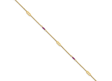 14k Yellow Gold Jewelry Style ANK370 - Classique Jewelry Inc.