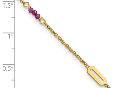 14k Yellow Gold Jewelry Style ANK370 - Classique Jewelry Inc.