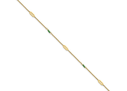 14k Yellow Gold Jewelry Style ANK371 - Classique Jewelry Inc.