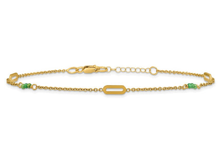 14k Yellow Gold Jewelry Style ANK371 - Classique Jewelry Inc.