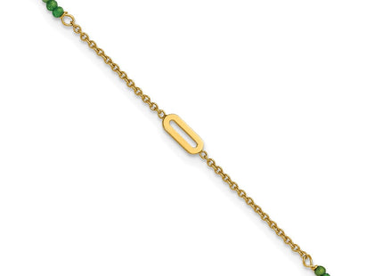 14k Yellow Gold Jewelry Style ANK371 - Classique Jewelry Inc.