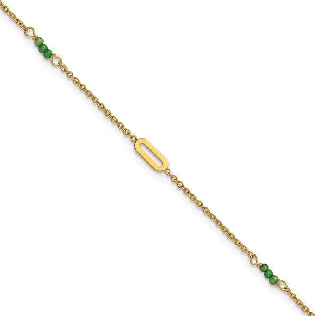 14k Yellow Gold Jewelry Style ANK371 - Classique Jewelry Inc.