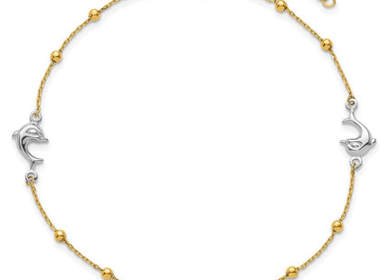 14k Two-tone Jewelry Style ANK375 - Classique Jewelry Inc.