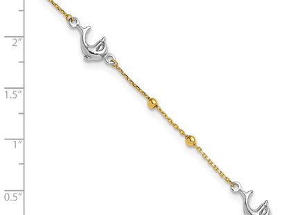 14k Two-tone Jewelry Style ANK375 - Classique Jewelry Inc.
