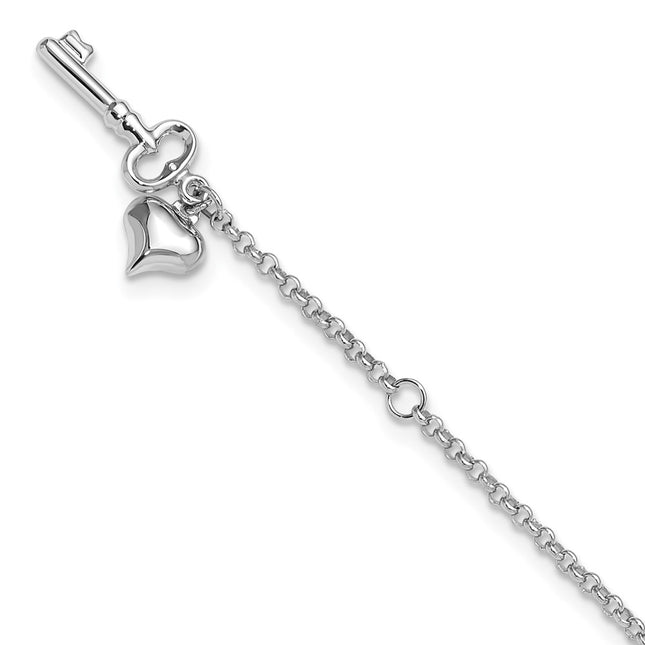 14k White Gold Chains Style ANK45 - Classique Jewelry Inc.