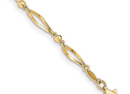 14k Yellow Gold Jewelry Style ANK6 - Classique Jewelry Inc.