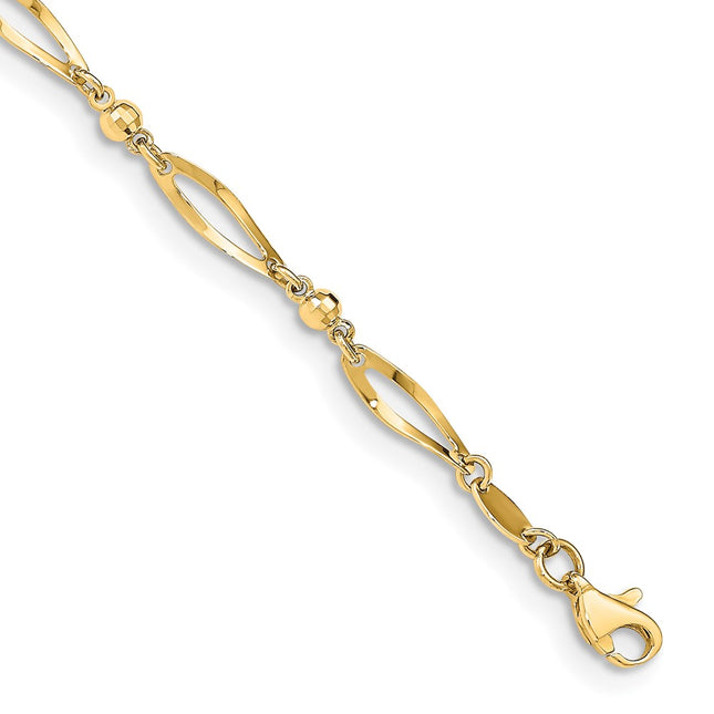 14k Yellow Gold Jewelry Style ANK6 - Classique Jewelry Inc.