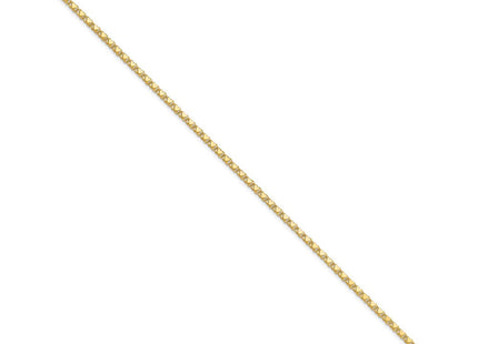 14K gold heart bracelet, alternate view