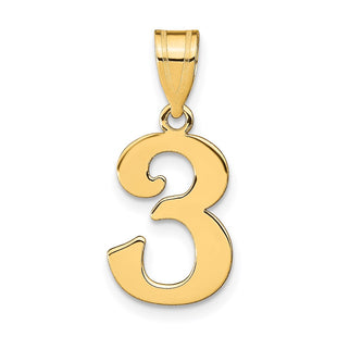 14k Yellow Gold Pendants Style APN03 - Classique Jewelry Inc.