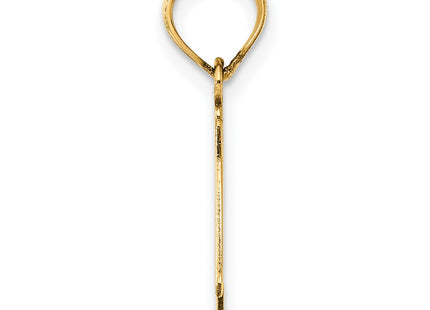14k Yellow Gold Pendants Style APN04 - Classique Jewelry Inc.