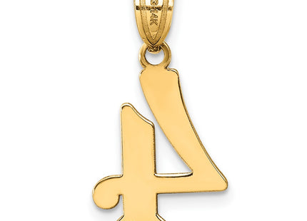14k Yellow Gold Pendants Style APN04 - Classique Jewelry Inc.