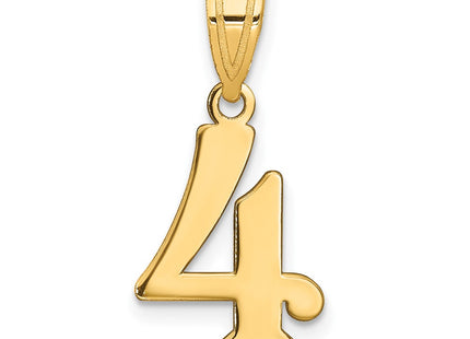 14k Yellow Gold Pendants Style APN04 - Classique Jewelry Inc.
