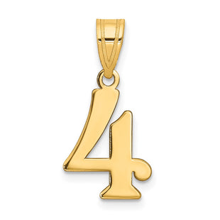 14k Yellow Gold Pendants Style APN04 - Classique Jewelry Inc.