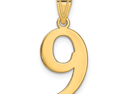 14k Yellow Gold Pendants Style APN09 - Classique Jewelry Inc.