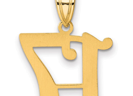 14k Yellow Gold Pendants Style APN17 - Classique Jewelry Inc.