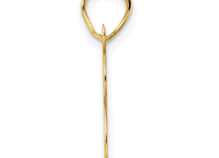 14k Yellow Gold Pendants Style APN18 - Classique Jewelry Inc.