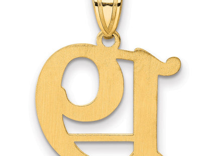 14k Yellow Gold Pendants Style APN19 - Classique Jewelry Inc.