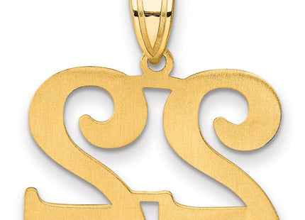 14k Yellow Gold Pendants Style APN22 - Classique Jewelry Inc.