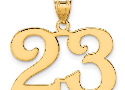 14k Yellow Gold Pendants Style APN23 - Classique Jewelry Inc.