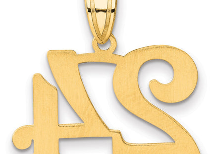 14k Yellow Gold Pendants Style APN24 - Classique Jewelry Inc.