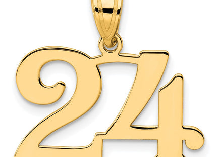 14k Yellow Gold Pendants Style APN24 - Classique Jewelry Inc.