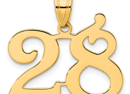 14k Yellow Gold Pendants Style APN28 - Classique Jewelry Inc.
