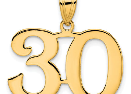 14k Yellow Gold Pendants Style APN30 - Classique Jewelry Inc.